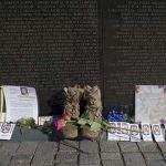 Vietnam Memorial on Memorial Day